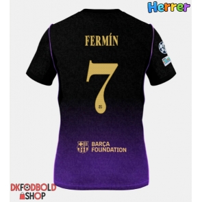 Barcelona Fermin Lopez #7 Udebanetrøje 2026-27 Kort ærmer